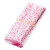 金诗洛 K5580 (100个)超市促销透明包装袋子 印花塑料袋礼品包装袋 粉色20*30cm
