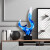 抽象艺术工艺品摆件家居装饰办公室客厅欧式创意玄关室内树脂雕塑摆件 琉璃蓝