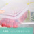 日本进口inomata 微波炉可用收纳盒水果保鲜盒冰箱蔬菜收纳盒塑料长方形密封盒