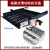 键盘型19隔板2U加厚导轨托盘托通用层板抽屉英寸滑动机柜伸缩 1U抽拉板深350(可调285-400) 0x0x0cm