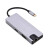 酷比客Type-c HUB集线器USB-C扩展转换器USB3.1分线器带供电接口0.12米 type/八合一（LCCPS1609）