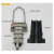 SNAYN NXJ型四芯集束耐张线夹高低压挂板拉杆式电力金具NXJ-120-1501KV拉杆式 