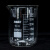 HKCL168 玻璃烧杯 耐高温刻度杯低型烧杯 高硼硅玻璃烧杯 500+600+800ml套装