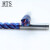65度圆鼻钨钢硬质合金铣刀蓝纳米淬火钢专用CNC4刃平底立铣刀 5R0.5/R1*50L(备注R角) 刃长13