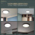 TAPNM客厅大圆灯1.2米新中式吸顶灯LED客厅灯大气中国风简约实木大圆形 圆形24cm白光