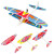 轻姿色电动充电手抛双翼滑翔机户外儿童玩具拼装航空模型定制 0分钟续航 泡沫飞机