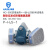 海固（HAI GU）防毒面具防尘硅胶半面具防酸性有机硫化氢AN有毒气体双滤盒防护半面罩 HG-600 H2S型8号