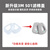 3m 501滤棉盖面具配件用于固定5N11滤棉面罩过滤棉塑胶盖6000滤毒盒滤棉使用 10个
