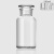 京京 加厚广口玻璃瓶试剂瓶磨砂口医药瓶分装广口瓶玻璃化学瓶棕色透明 透明磨砂广口500ML