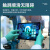 安思尔92-600一次性丁腈手套 加厚耐酸碱防滑无粉 工业级防护实验室/劳保手套L码100只/盒