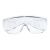 梅思安（MSA） 9913252宾特防护眼镜  防风沙防雾 透明镜框 透明镜片  12付/盒 企业定制