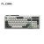 腹灵CMK98 98键单模有线/2.4G/蓝牙三模键客制化盘机械键盘全键热插拔RGB游戏PBT键帽 三模无线-牛油果-BOX-V2-白轴