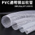 PVC风管透明钢丝软管木工雕刻机工业吸尘管伸缩波纹管塑料排风管 集客家 内径160mm(10米)厚0.9mm