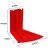 铂特体 防汛防洪挡水板 可移动拆卸活动组合L型防洪挡板 车库仓库地铁口商场防水防汛应急 ABS红色塑料外弯型