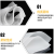 华昊创久 硅胶板硅胶垫耐高温耐磨密封白色硅胶板垫片（非标定制）5天发货 白1米*1米*10mm厚