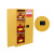 西斯贝尔 WA810600 防火防爆柜FM防火安全柜易燃液体安全储存柜黄色 1台装