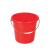峰海（FENG HAI）红色 加厚塑料水桶 25L 红色 （5个）