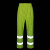 劳保佳 反光雨裤 反光安全服交通雨裤  高速反光防水工作服 工作服 荧光黄 XL 可定制