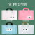 贝傅特 塑料包装袋 礼品袋服装购物袋手提袋打包袋 50个粉红色(粉提）宽50*高40+底10cm
