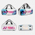 YONEX羽毛2023羽毛球包单肩手提方形包大容量男女6支装拍袋 002白紫方包1