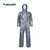 雷克兰(Lakeland)防酸碱带帽连体服防尘服防化服CT1S428/CT2S428/CT3S428 CT3S428 L码
