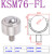 圆柱直筒重型型万向球KSM22-FL万向滚珠轴承螺杆精密牛眼轮实心 KSM76-FL(轴承钢