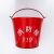 加厚型消防黄沙桶烤漆锹桶铁桶消防器材 消防半圆桶专用桶 消防锹