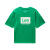 Lee儿童短袖t恤夏季中大童男童女童半袖休闲宽松亲子装 绿色 130 