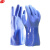 谋福 CNMF 8567  耐油916耐酸碱手套 劳保防护手套 浸塑橡胶 （蓝色非加绒  耐油手套）