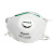 霍尼韦尔 Honeywell 1005586 FFP2舒适型带呼吸阀防尘口罩 20只/盒 白色 均码