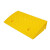 台阶垫斜坡垫马路牙子路沿坡塑料汽车爬坡上坡门槛垫三角垫减速带 长49宽27高9cm黄色