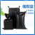 谋福（CNMF）黑色编织袋加厚 包装快递物流蛇皮化肥袋【40cm*70cm】(50只装)