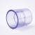 PVC透明接头 标准 直接 直通 UPVC 透明 给水管配件 塑料水管接头 内径25mm(DN20)