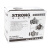 思创 STRONG ST-M60X-1B橡胶双罐防毒半面具（不含滤盒）双滤盒半面具防毒面罩 1个 灰色 均码