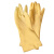 星工（XINGGONG）耐酸碱橡胶工业手套 胶皮防水劳保洗碗工作手套 34CM