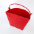 加厚型消防黄沙桶烤漆锹桶铁桶消防器材 消防半圆桶专用桶 12L圆桶