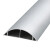 冰禹 BYA-06 铝合金弧形地板线槽地槽 地面布线走线穿线槽 4号（长1米）