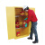 西斯贝尔 WA810600 防火防爆柜FM防火安全柜易燃液体安全储存柜黄色 1台装