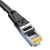 山泽(SAMZHE) 六类网线 CAT6类千兆网络连接线 工程宽带8芯双绞金属屏蔽头成品跳线 黑0.5米 GWD6005