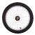 派尼美特 儿童自行车轮胎配件车圈总成12/14/16/18/20寸钢圈前后轮铝圈轮组H派尼美特 14寸铝合金圈前轮总成