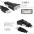 Z-TEK USB2.0转RS232通用串口线 ZE733 db9针转接线com转换器 DB9母头0.5米