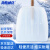 海斯迪克 HKSY-17 塑料雪铲 推雪板锨头 雪锹垃圾铲含杆  大号白色 长46cm宽42cm