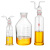 孟氏洗瓶高硼硅加厚玻璃直管多孔气体洗瓶洗气瓶60/125/250/500/1 500ml多孔芯
