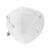 3M 9001 精装折叠式耳带式防护口罩 防尘口罩 防雾霾 工业粉尘50只/盒 1盒 白色 均码