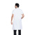 劳博士 TZ012 白大褂 工作服学校化学实验室服护士服药店食品厂工装白色 男L短袖