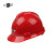 唐丰V型PE新国标安全帽 工地透气轻便舒适耐磨防砸建筑工程监理施工安全帽*1顶  TF V型PE安全帽 红色