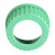 GL45 耐高温螺口试剂瓶盖 PBT盖子 流动相盖 蓝盖瓶盖子 彩色实心 GL45绿色开孔盖 34mm