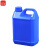 谋福1044 塑料方桶形酒桶包装桶壶扁桶密封桶加厚 油桶塑料酒桶（ 塑料方桶 2.5L 蓝色）