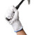 瑞珂韦尔（Rockwell) 劳保手套加厚线手套透气耐磨打包装卸防护手套DL2010白色 12副