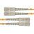 麦森特（MAXCENT）光纤跳线SC-SC 40米多模双芯千兆电信级
